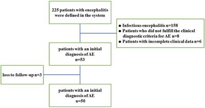 Analysis of Clinical Characteristics and Poor Prognostic Predictors in Patients With an Initial Diagnosis of Autoimmune Encephalitis